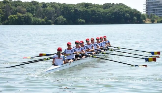 Prima pistă olimpică de canotaj din România, inaugurată cu prilejul Balcaniadei 2023