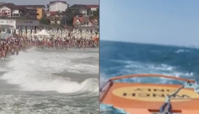 Turiștii dispăruți în mare, la Costinești, sunt căutați de o navă - plaja-1660138333.webp