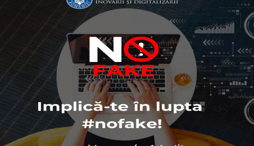 A fost lansată platformei #nofake. Aici poate fi raportat conţinutul inadecvat de pe reţele de socializare