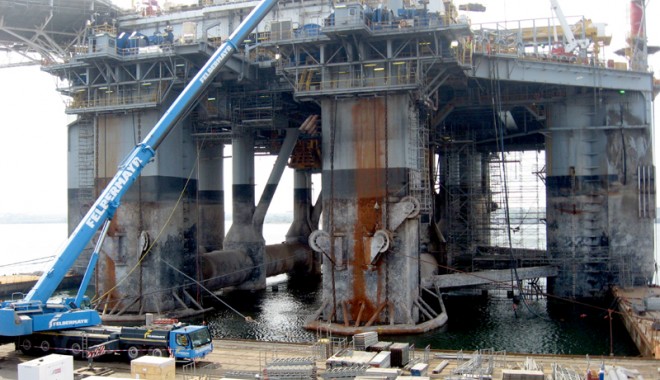 Platformele petroliere de la Marea Neagră vor fi exceptate de la plata 