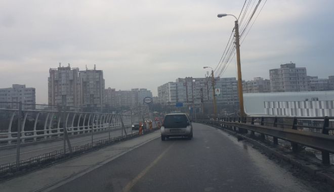 Proiect realizat pe jumătate. Podul de la Butelii, redeschis pentru mașini, periculos pentru pietoni - pod10-1544029263.jpg