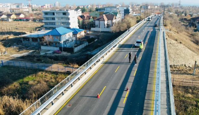 Primăria Năvodari a finalizat lucrările la Podul Ecluză