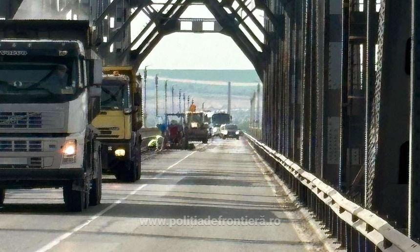 Atenţionare de călătorie transmisă de MAE: Lucrările de reparare la Podul Prieteniei Giurgiu-Ruse oprite temporar