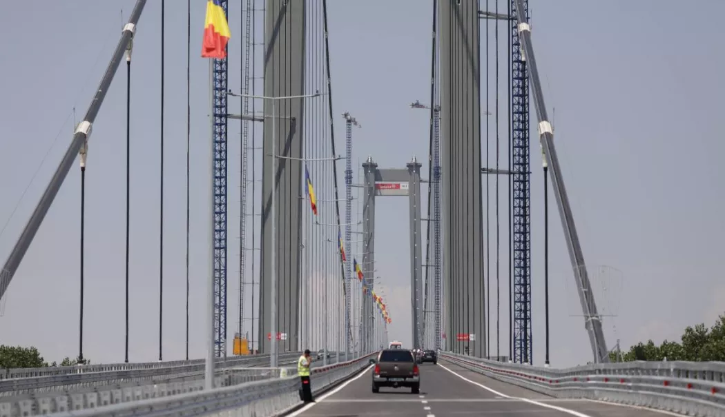 Podul peste Dunăre de la Brăila, din nou în reparații - podulpestedunaredelabraila-1770035682.webp