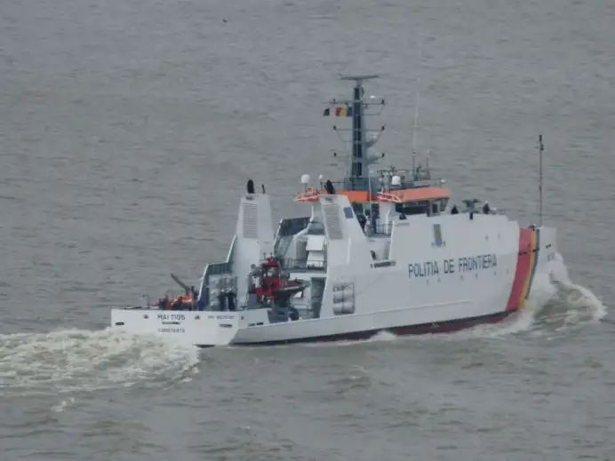 Explozie la bordul unei nave străine în zona economică exclusivă a României în Marea Neagră