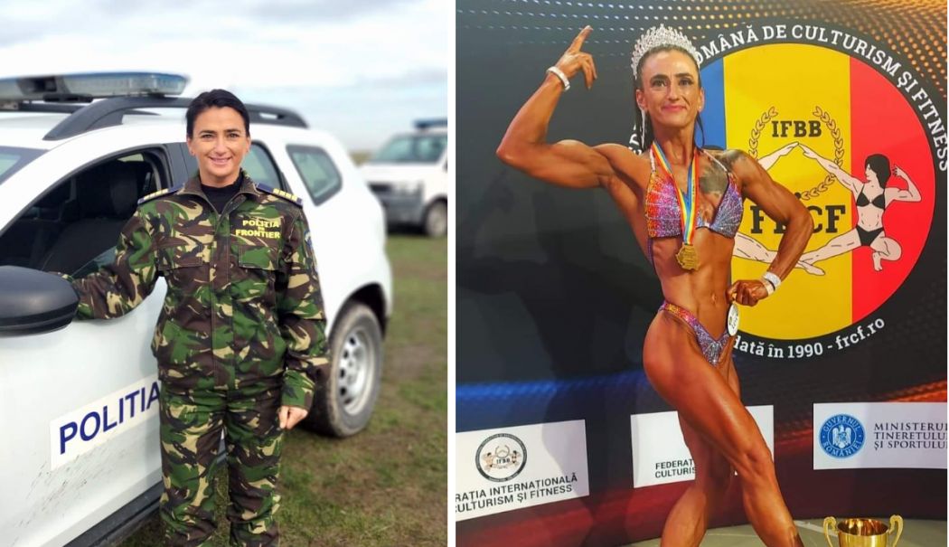 Mândria Poliției de Frontieră! Agent șef, pentru a treia oară campioană națională la Culturism și Fitness