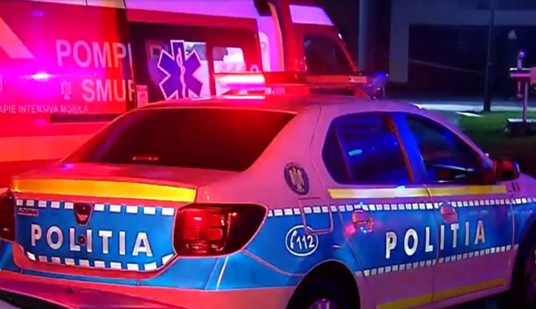Scandal la Urgenţa Spitalului Judeţean. Un bărbat a agresat agenţii de pază şi a spart mai multe geamuri - politiaambulantanoaptea-1763972638.jpg