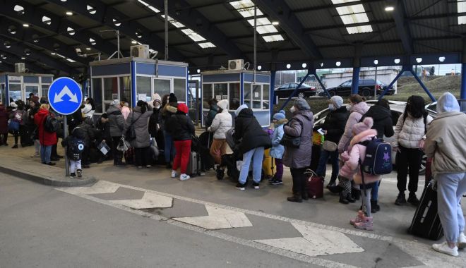 Aproape 180.000 de cetățeni ucraineni au intrat în România în ultimele 24 de ore