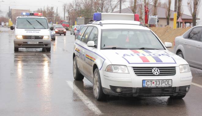 UPDATE. Accident pe Șoseaua Mangaliei. Doi copii, loviți de mașină - politiarutieramasinadepolitie7-1418207900.jpg