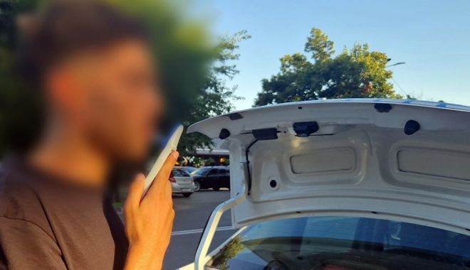 Un bărbat drogat le-a cerut polițiștilor să-i repare mașina