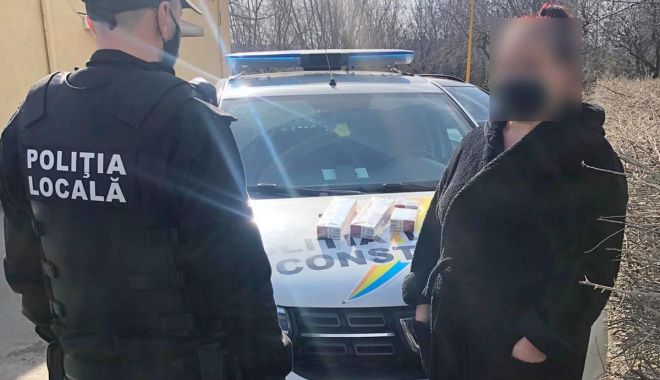 Prinsă de polițiști că vindea ilegal țigări - politie-1613462762.jpg