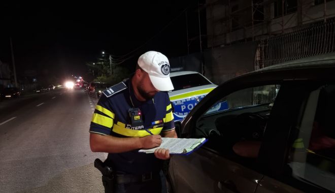Polițiștii au intensificat controalele în trafic pentru depistarea șoferilor băuți și drogați la volan