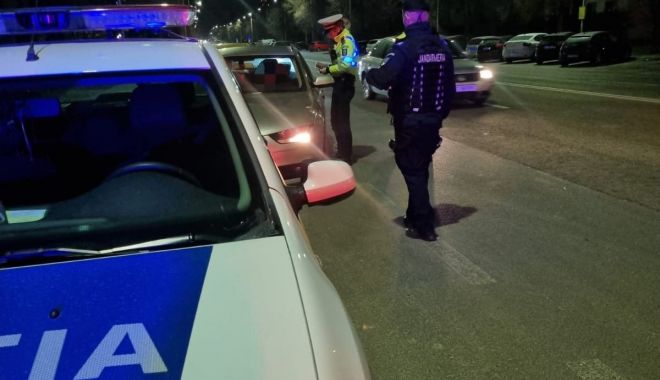 Polițiștii constănțeni în acțiune pentru menținerea ordinii și liniștii publice