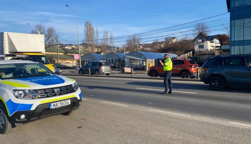 Polițiști de la mai multe secții din județ în acțiunea Blocada desfășurată la Mangalia