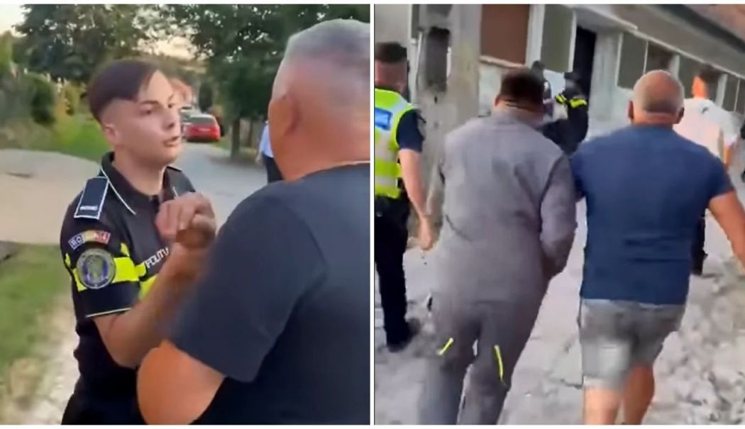 Agresorii polițistului care a oprit un bărbat beat, săltați de mascați - politist-1753784134.jpg