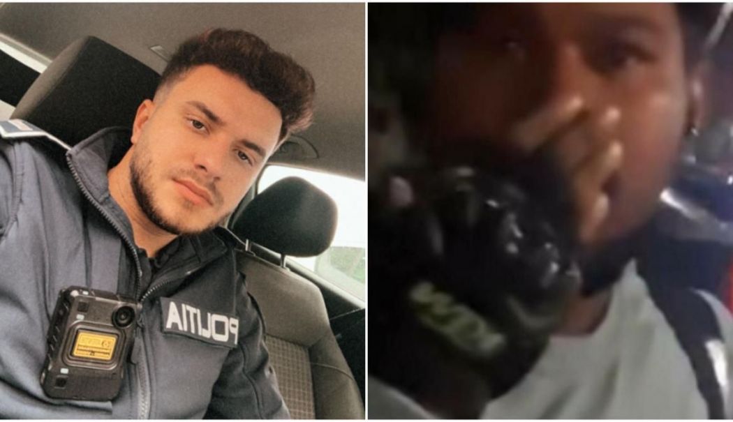 Cine este tânărul agent care l-a prins pe agresorul livratorului asiatic. Acesta a fost arestat - politist-1756368455.jpg