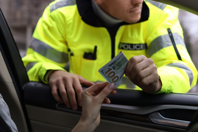 Șofer reținut de polițiști, după ce a vrut să mituiască un polițist să-i închidă dosarul penal - politist-mituit-1768382547.webp