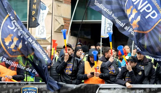 Peste 100 de polițiști constănțeni, membrii EUROPOL, ies mâine în stradă