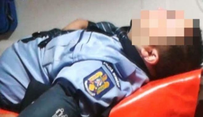Polițist înjunghiat în misiune. Agresorul a fost reținut 24 de ore - politistranit-1563517896.jpg