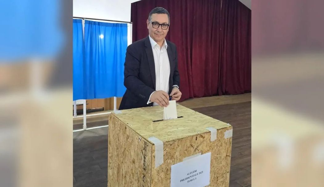 Alegeri prezidenţiale 2025/ Victor Ponta a votat spontan în drum spre București