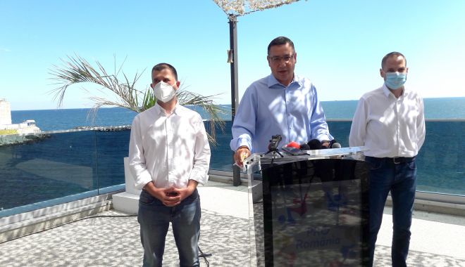 Victor Ponta a lansat candidații Pro România la Constanța. 