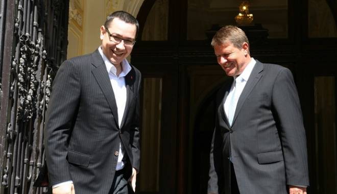 Ce spune președintele Iohannis despre discuția avută cu Ponta - pontaiohannis-1446031401.jpg