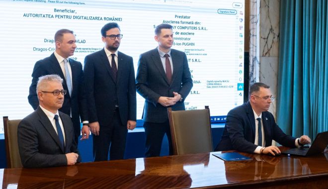 A fost semnat contractual pentru implementarea Portalului Digital Unic