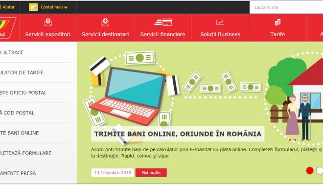 Noul site al Poștei Române, platformă de tranzacții online și servicii rapide - posta-1445596409.jpg