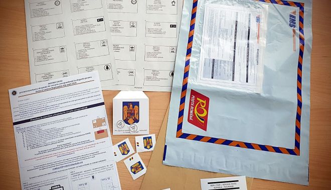 Poşta a expediat prima tranşă de buletine de vot către românii din alte ţări - posta-1604490734.jpg