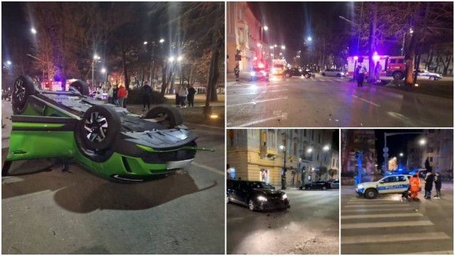 O tânără de 23 de ani a ajuns în stare gravă la spital, după ce un șofer beat a făcut prăpăd cu mașina