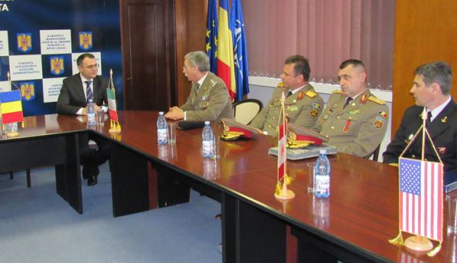 Prefectul județului,  Ion Constantin,  vizitat  de oficiali ai NATO - prefectuljudetuluivizitat-1426265395.jpg