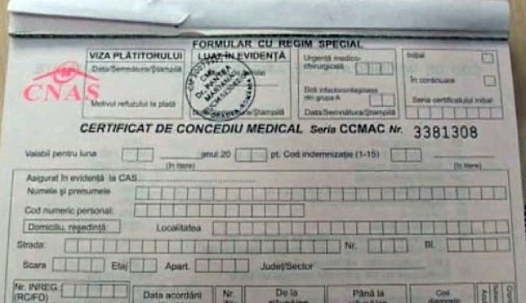 Ministrul Sănătății a trimis Corpul de Control după ce a văzut numărul de concedii medicale acordate - prelungireconcediimedicale-1751532210.jpg