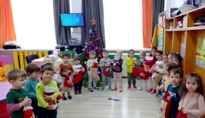Preşcolarii au donat dulciuri pentru copiii din centrele de plasament - prescolarii1-1670955774.png