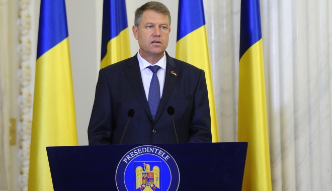 Președintele Klaus Iohannis: 