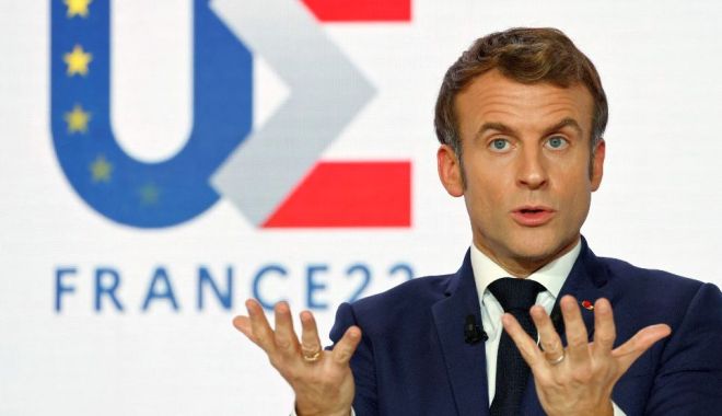 Preşedintele francez Emmanuel Macron doreşte un Consiliu Schengen dotat cu un „braţ armat” - presedintele-1643913780.jpg
