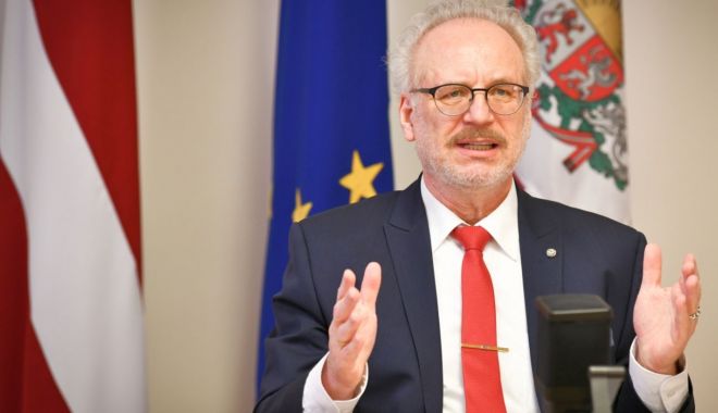 Preşedintele Letoniei face apel la creşterea bugetului apărării - presedintele-1657626687.jpg