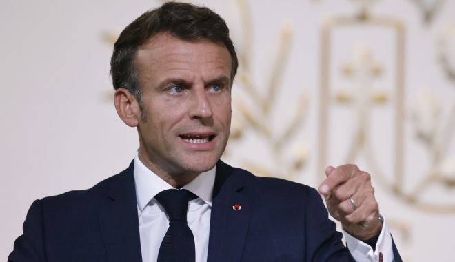 Preşedintele Macron: ''Moscova a permis, a încurajat chiar crimele de război'' - presedintele-1680424801.jpg