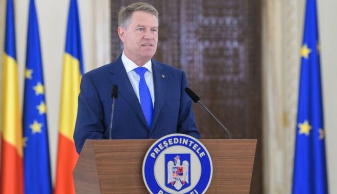 Președintele Klaus Iohannis: 