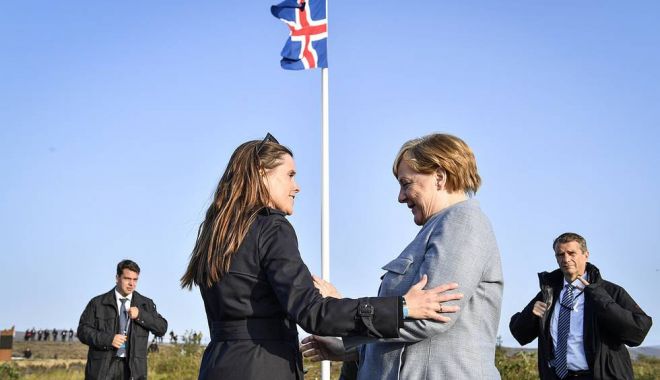 Prima zi a vizitei cancelarului german Angela Merkel în Islanda - prima-1566313841.jpg