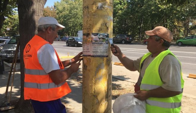 Primăria avertizează! Amenzi pentru afișajul stradal ilegal în Constanța - primariaavertizeaza-1567523690.jpg