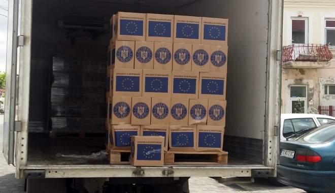 De unde se pot ridica pachetele cu alimente de la UE distribuite de Primăria Constanța - primariaconstantaajutoareue-1468159863.jpg