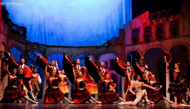 Primul spectacol de balet, pe scena Teatrului 