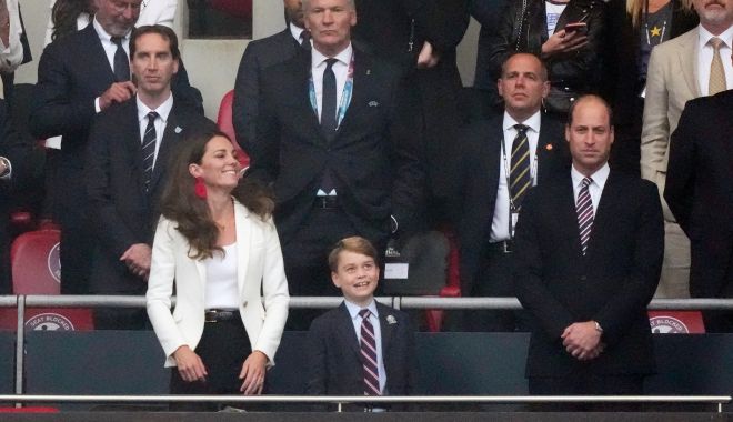 Prinţul George a urmărit finala Euro 2020 din tribune, alături de părinţii săi - printulgeorge-1626111657.jpg