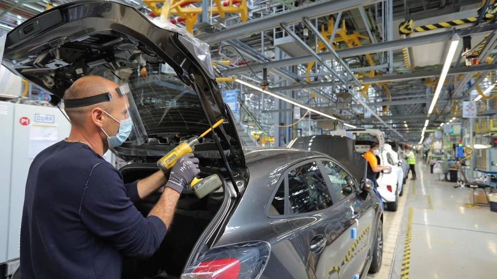 Producția de mașini a României a crescut cu 8,66% în primul semestru al lui 2024