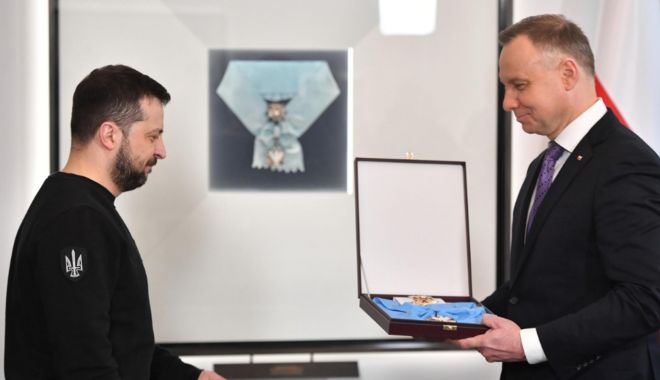 Volodimir Zelenski a primit cea mai înaltă distincție a statului polonez - profimedia0767368716793b19ba4a-1680709376.jpg