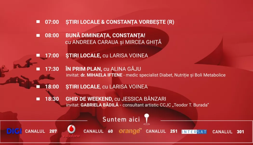 Programul zilei de joi, 5 martie, de la Antena 3 Constanța - program-1772639265.webp