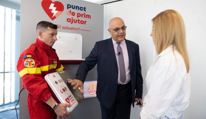 Reţea naţională de defibrilatoare automate. Șansă la viață pentru cei care intră în stop cardiac