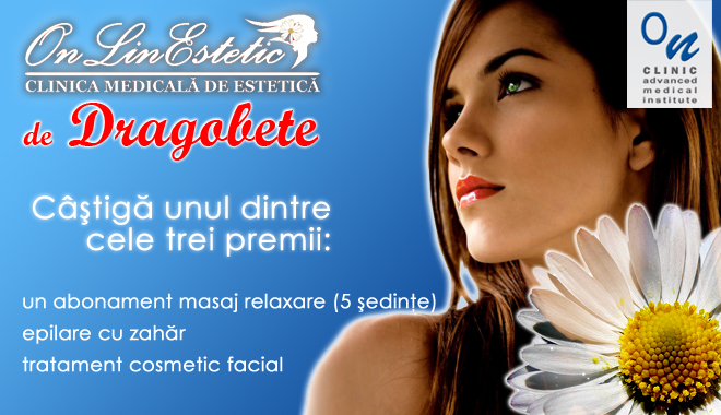 CONCURS de DRAGOBETE! Câștigă unul dintre cele trei premii oferite de OnLinEstetic! - promoconcursonclinic-1361196876.jpg