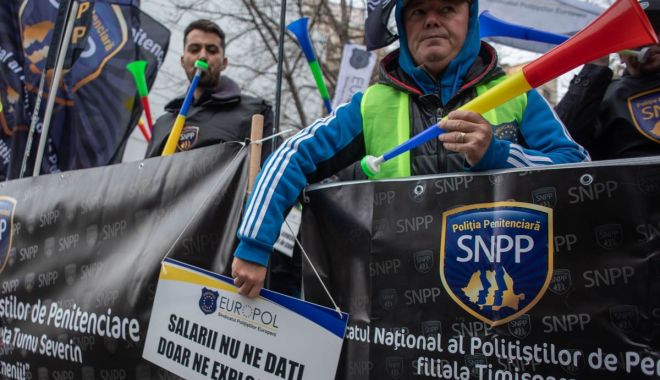 Angajaţii din penitenciare anunţă proteste, din 21 martie, în majoritatea unităţilor
