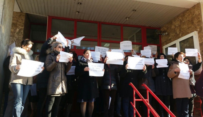 Protest spontan, la Constanța.  